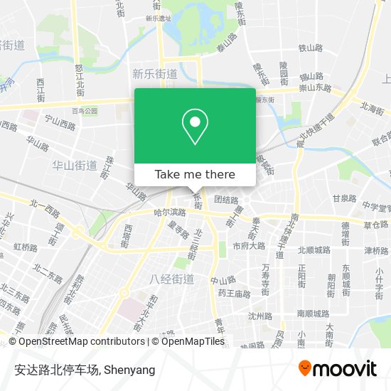 安达路北停车场 map