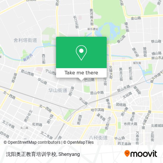 沈阳奥正教育培训学校 map