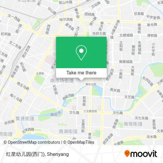 红星幼儿园(西门) map