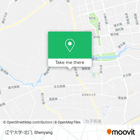 辽宁大学-北门 map