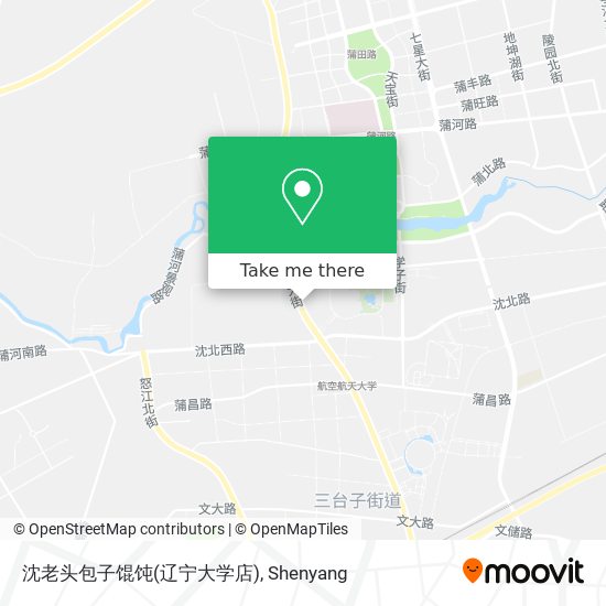 沈老头包子馄饨(辽宁大学店) map