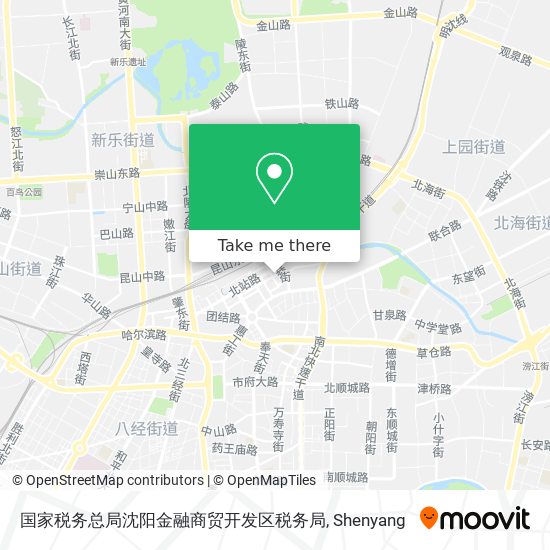 国家税务总局沈阳金融商贸开发区税务局 map