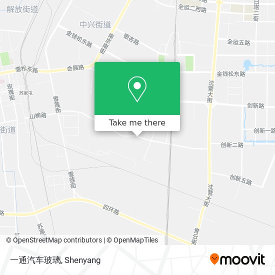 一通汽车玻璃 map