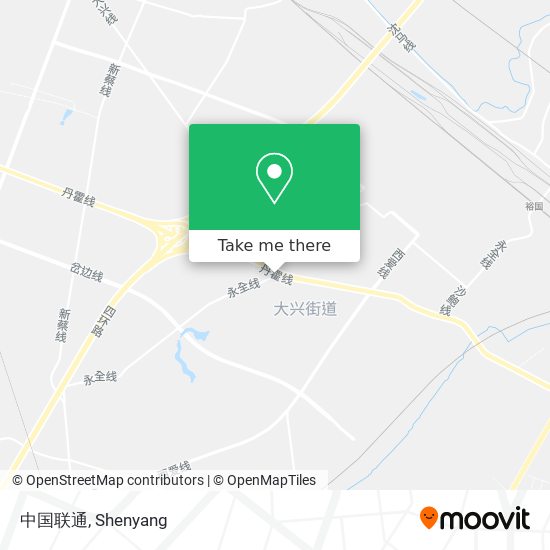 中国联通 map