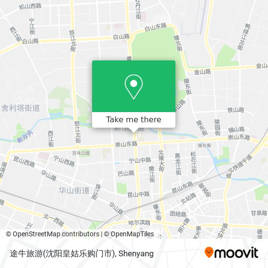 途牛旅游(沈阳皇姑乐购门市) map