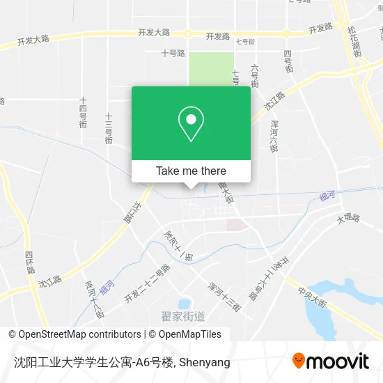 沈阳工业大学学生公寓-A6号楼 map