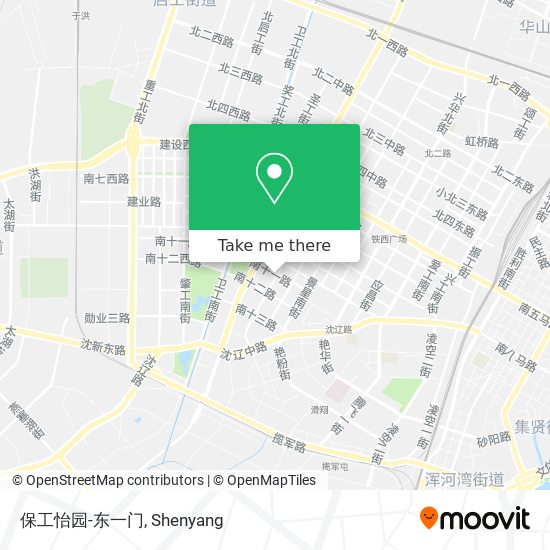 保工怡园-东一门 map