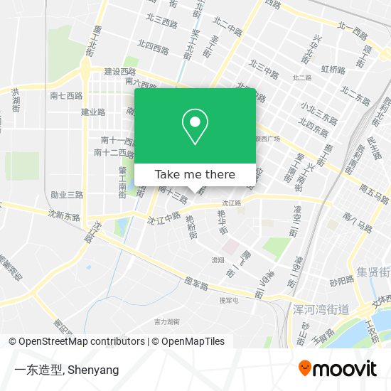 一东造型 map
