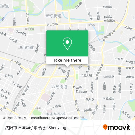 沈阳市归国华侨联合会 map