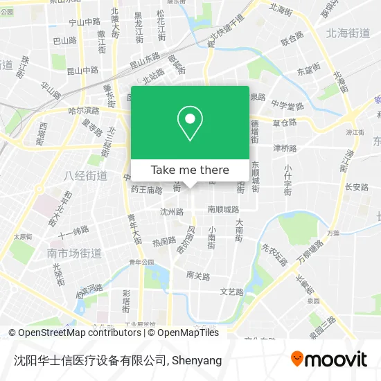 沈阳华士信医疗设备有限公司 map