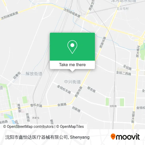 沈阳市鑫怡达医疗器械有限公司 map
