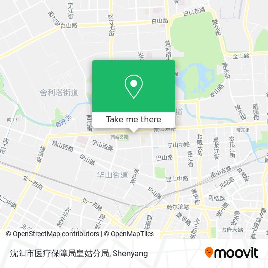 沈阳市医疗保障局皇姑分局 map