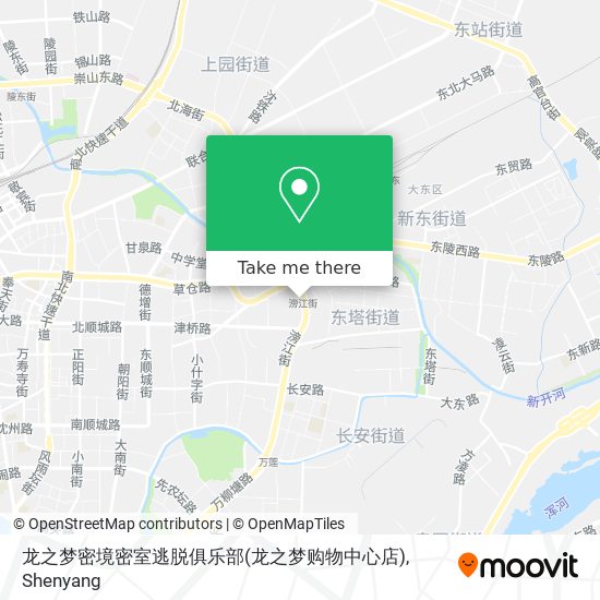 龙之梦密境密室逃脱俱乐部(龙之梦购物中心店) map