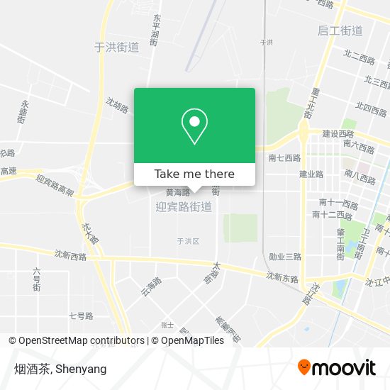 烟酒茶 map