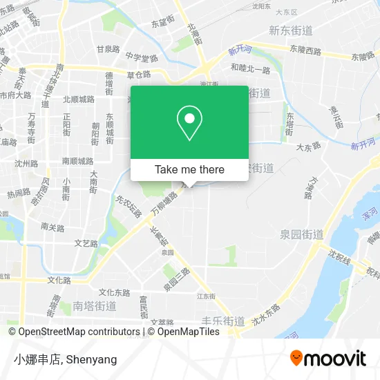 小娜串店 map