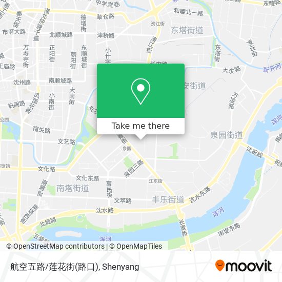 航空五路/莲花街(路口) map