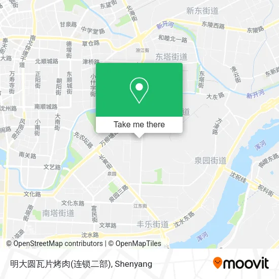 明大圆瓦片烤肉(连锁二部) map
