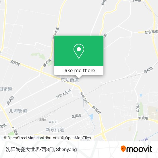 沈阳陶瓷大世界-西3门 map