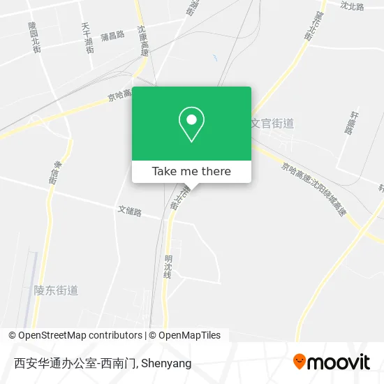 西安华通办公室-西南门 map