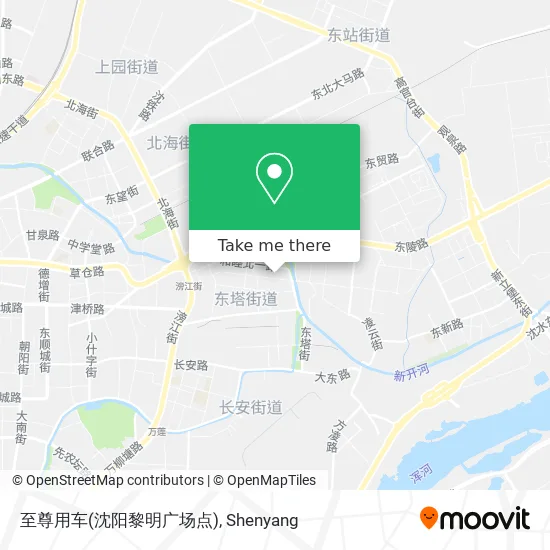 至尊用车(沈阳黎明广场点) map