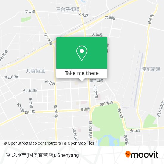 富龙地产(国奥直营店) map