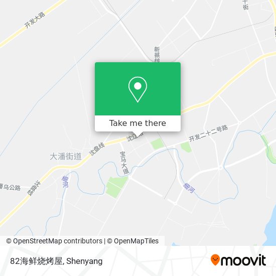 82海鲜烧烤屋 map