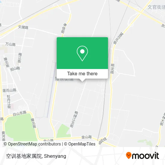 空训基地家属院 map