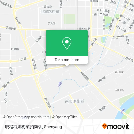 鹏程梅姐梅菜扣肉饼 map