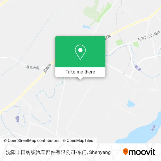 沈阳丰田纺织汽车部件有限公司-东门 map