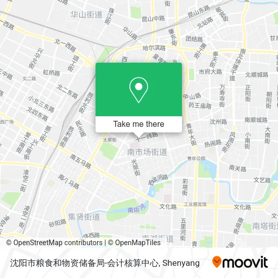 沈阳市粮食和物资储备局-会计核算中心 map