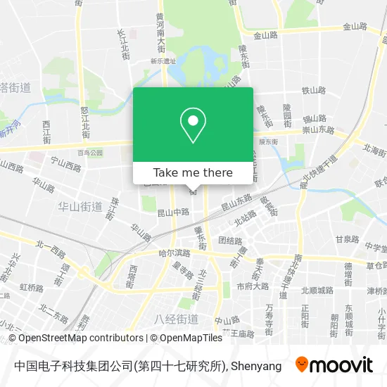中国电子科技集团公司(第四十七研究所) map
