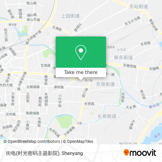 街电(时光密码主题影院) map