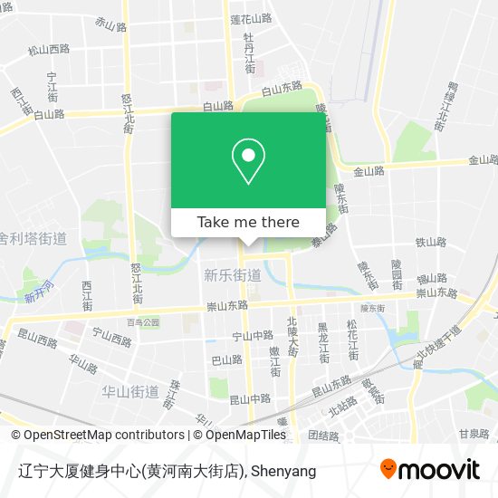 辽宁大厦健身中心(黄河南大街店) map