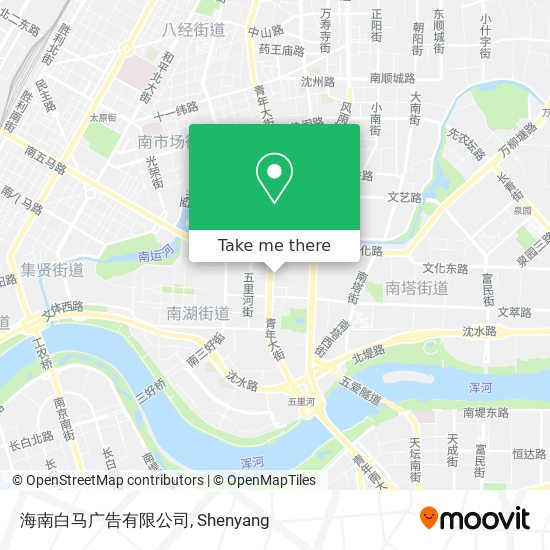 海南白马广告有限公司 map