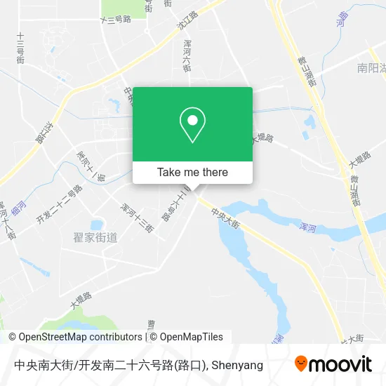中央南大街/开发南二十六号路(路口) map