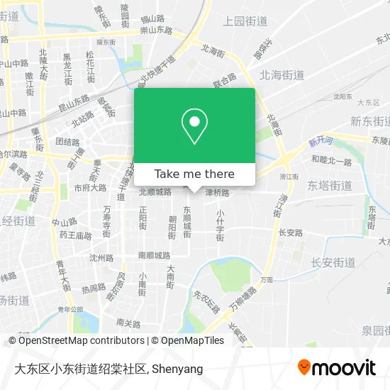 大东区小东街道绍棠社区 map
