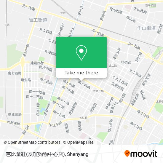 芭比童鞋(友谊购物中心店) map