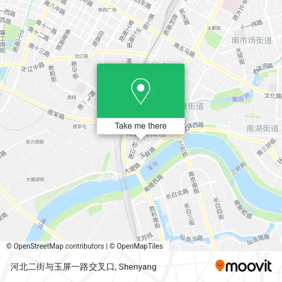 河北二街与玉屏一路交叉口 map