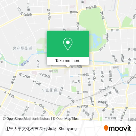 辽宁大学文化科技园-停车场 map