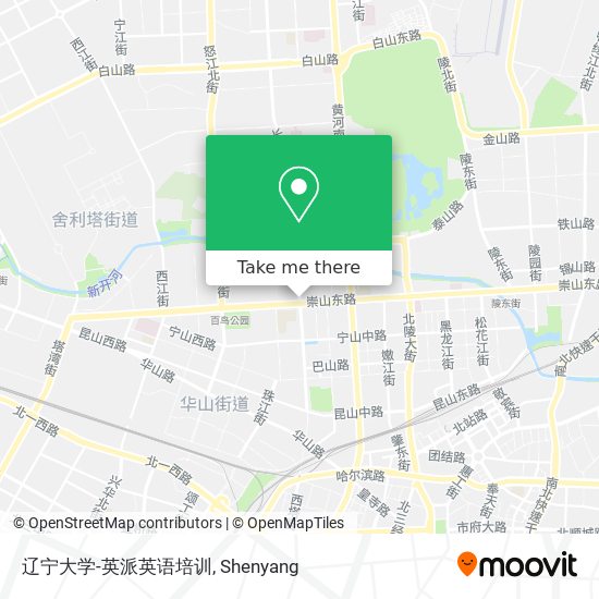 辽宁大学-英派英语培训 map