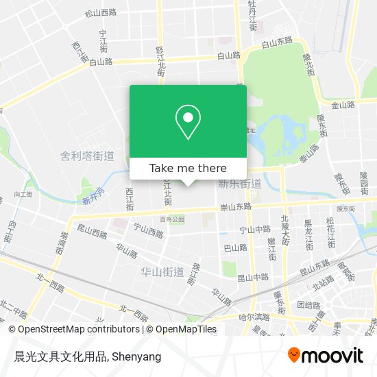 晨光文具文化用品 map