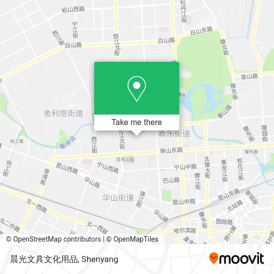 晨光文具文化用品 map