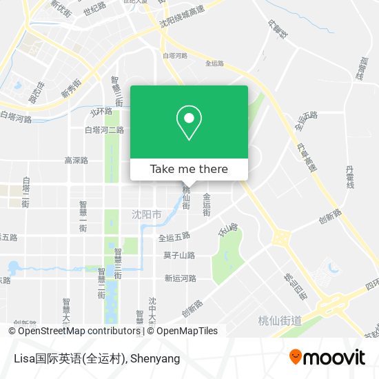 Lisa国际英语(全运村) map