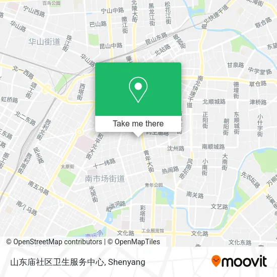 山东庙社区卫生服务中心 map