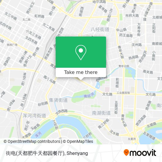 街电(天都肥牛天都园餐厅) map