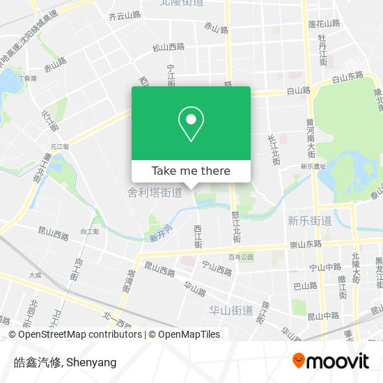 皓鑫汽修 map