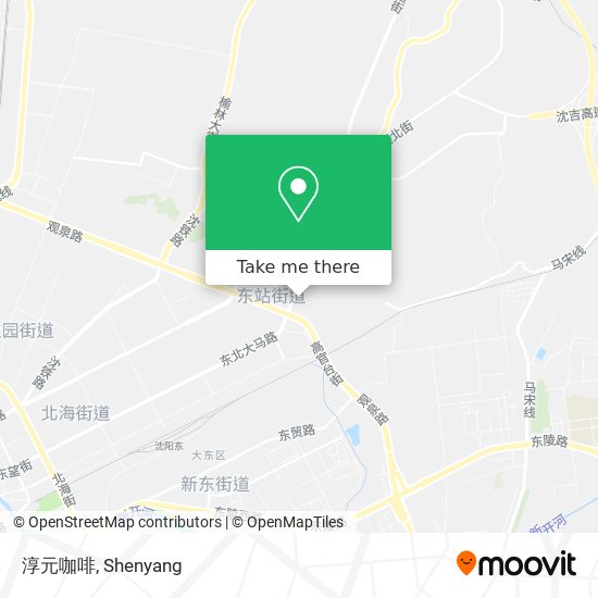 淳元咖啡 map