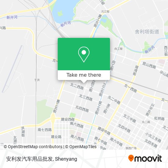 安利发汽车用品批发 map