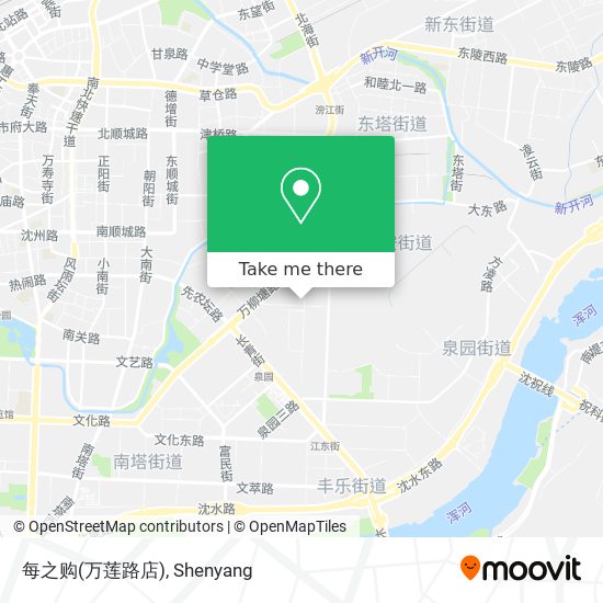 每之购(万莲路店) map