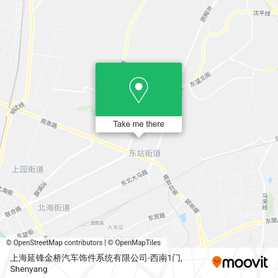 上海延锋金桥汽车饰件系统有限公司-西南1门 map